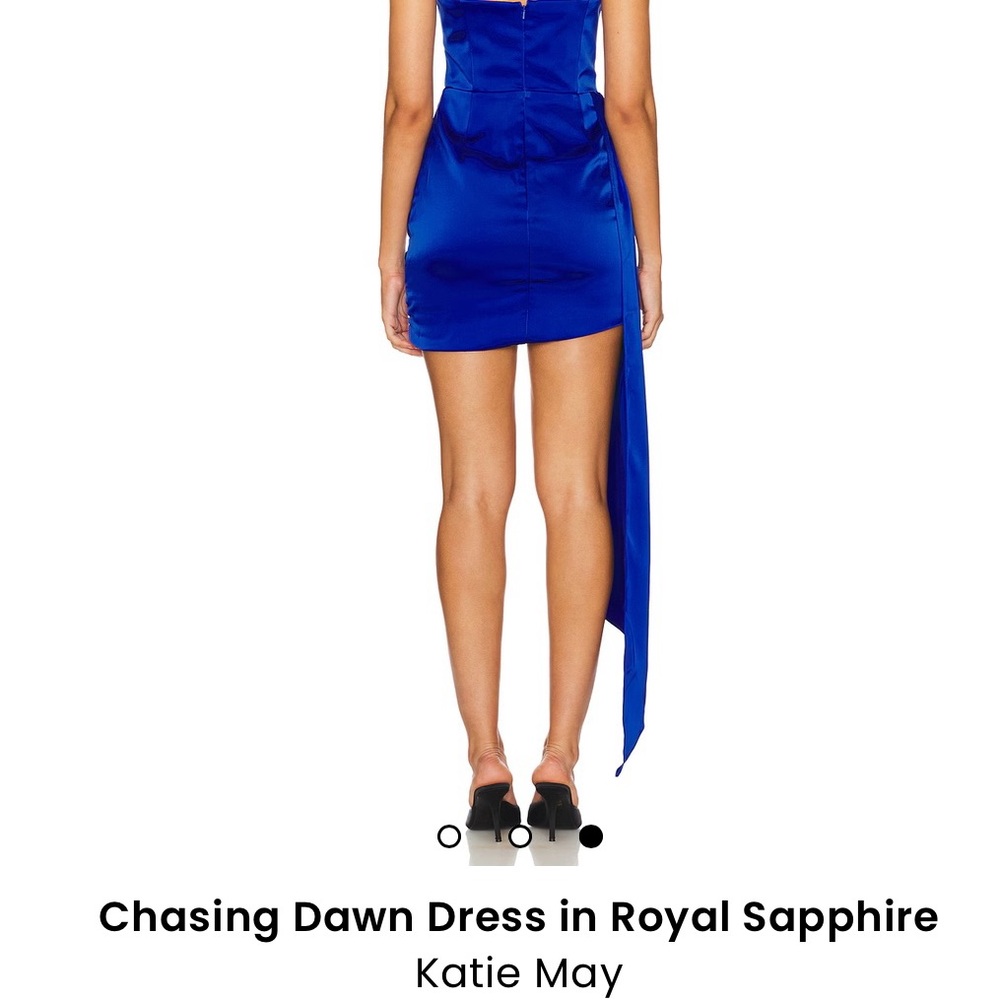 Katie May Blue Chasing Dawn dress size S. Worn once. Like new. Altered tail. - Picture 2 of 9